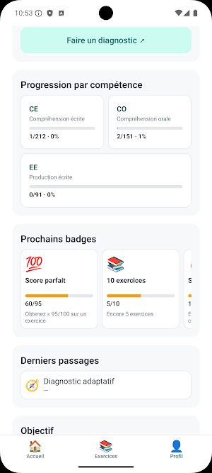TCF préparation Screenshot 1