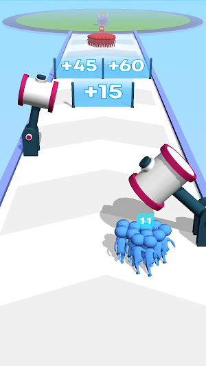 Mob Run Castle Clash Screenshot 1