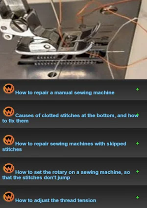 Learning sewing machine repairs Screenshot 3