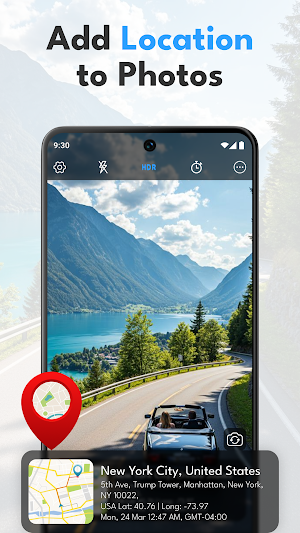 GPS Map Camera - Geotag Photos Screenshot 1