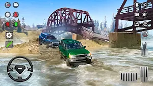 SUV OffRoad Jeep Driving Games Screenshot 1