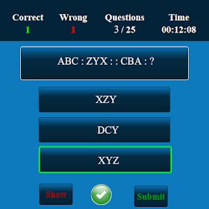 Analogy MCQ Screenshot 3