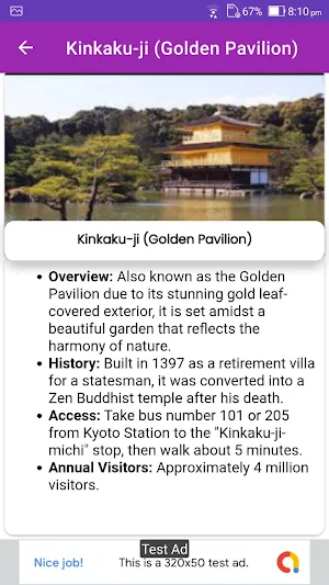 Kyoto travel guide Screenshot 3