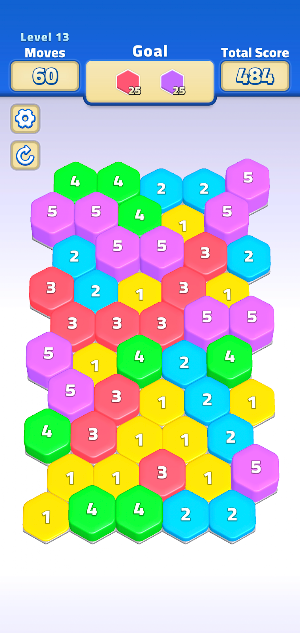 Hexa Stack Merge Puzzle Screenshot 0