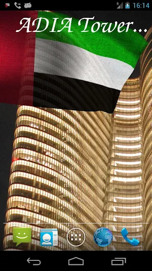 UAE Flag Live Wallpaper Screenshot 3