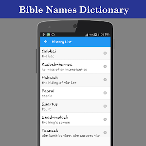 Bible Names Dictionary Screenshot 3
