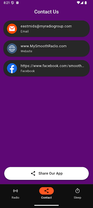 Smooth Radio Screenshot 1