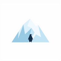 Penguin Mountain Wallpaper