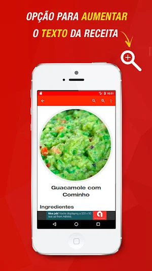 Receitas de Guacamole Screenshot 2