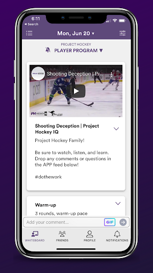 Project Hockey: Home Training Screenshot 1