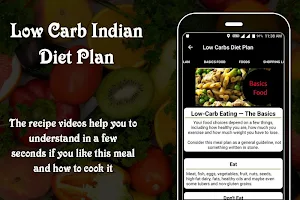 Indian Diet Plan with Low Carbs Screenshot 1