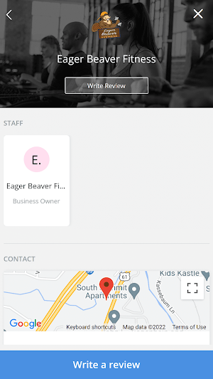 Eager Beaver Fitness Screenshot 0
