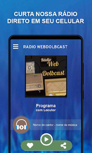 Rádio Webdolbcast Screenshot 0