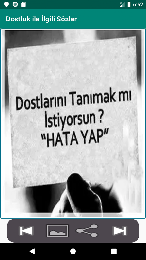 Dostluk Sözleri Screenshot 1