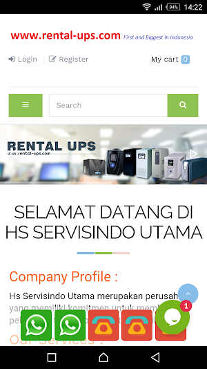 Rental UPS Screenshot 0
