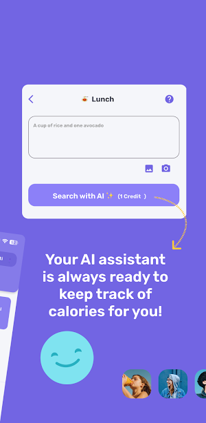 Caloria: AI Calories Tracking Screenshot 1