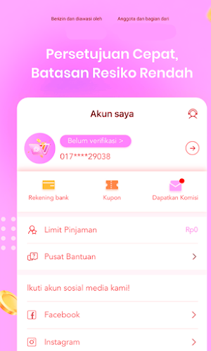 Modal Nasi - tips Pinjaman Screenshot 2