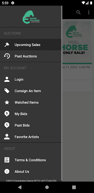Equine Exchange Auctions Screenshot 3