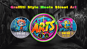 Graffiti Art Watch Faces Screenshot 3