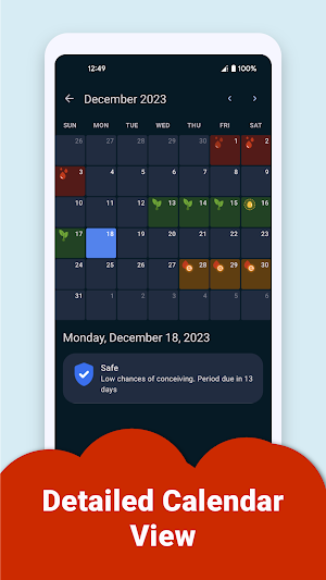 Freya - Period Tracker Screenshot 3