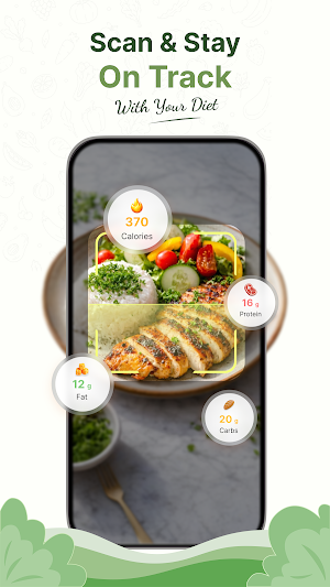 AI Calorie Counter: Food Log Screenshot 0