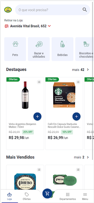 Padrão Supermercado Screenshot 0