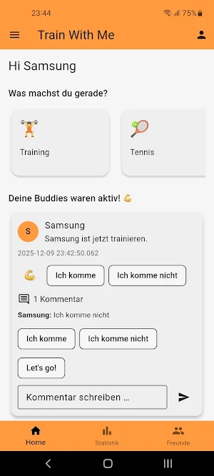 Train With Me Screenshot 0