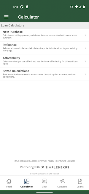 Magnolia Bank Mortgage Screenshot 1