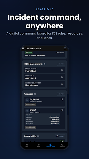 Resgrid IC: Incident Command Screenshot 0