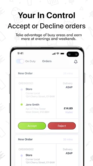 Drinks N Go Courier Screenshot 1