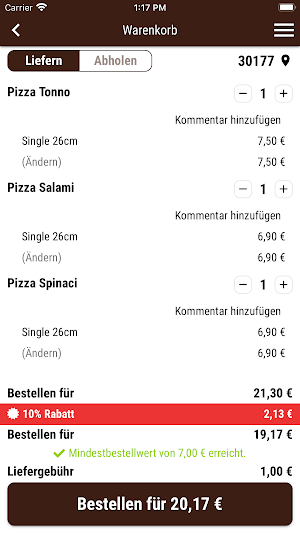 Pizza San Marino Screenshot 1