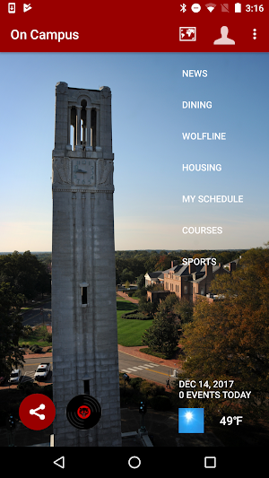 NC State On Campus Screenshot 0