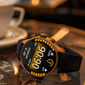 Key WF47 Digital Watch Face Screenshot 3