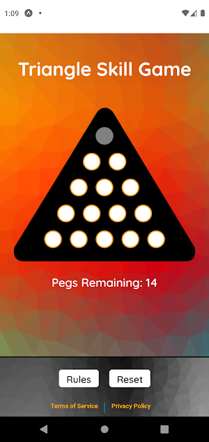 Triangle Skill Game Screenshot 2