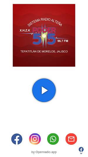 Poder 55 Radio Screenshot 1