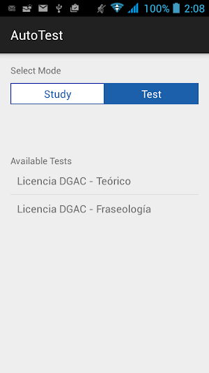 Exámenes DGAC Perú Screenshot 1