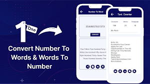 Word Counter - Number to Word Screenshot 0