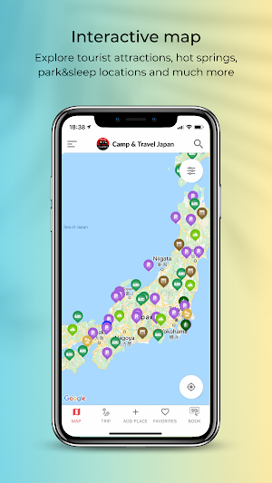Camp & Travel Japan Screenshot 0