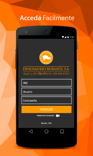 Dinosaurio Bursatil S.A. Screenshot 0