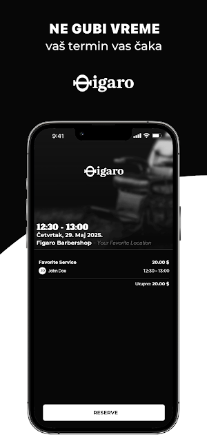 Figaro Barbershop Screenshot 1