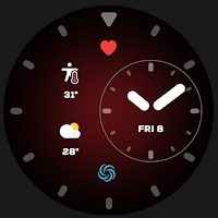 Night 06D - Analog Watch Face