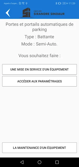 Portes connectées Sindaur Screenshot 0