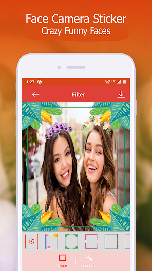 Face Camera Sticker- FaceEmoji Screenshot 0