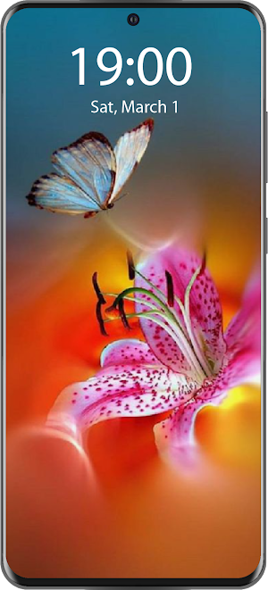 Lily Live Wallpaper Parallax Screenshot 1