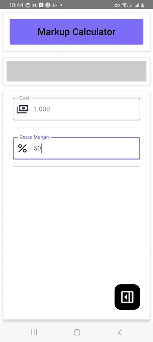 Markup Calculator Screenshot 3