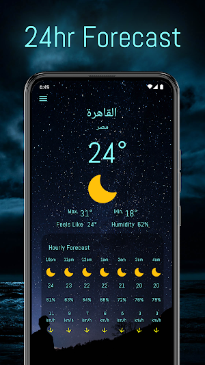 Weather forecast daily-hourly Screenshot 2