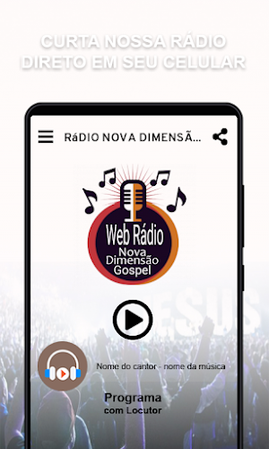 Rádio Nova Dimensão Gospel Screenshot 0