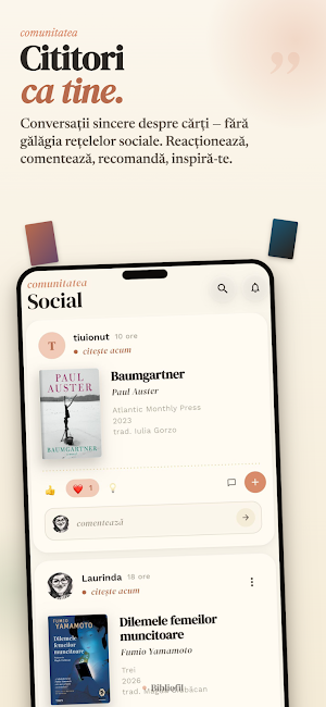 Bibliofil. Clubul Cititorilor Screenshot 0