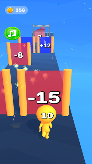Brain Puzzle Run: Mind Games Screenshot 2