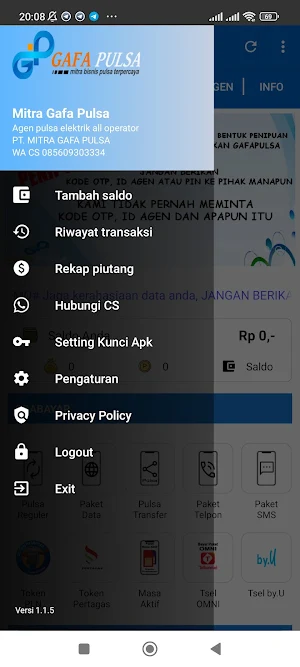 Gafapulsa Screenshot 0